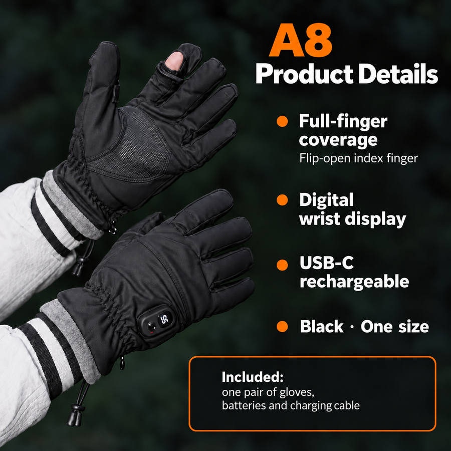 A8 features and package contents