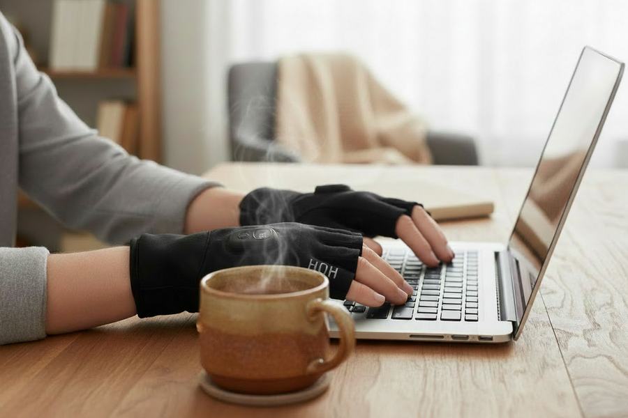 Heated Gloves for Typing: How to Keep Cold Hands Warm at Your Desk