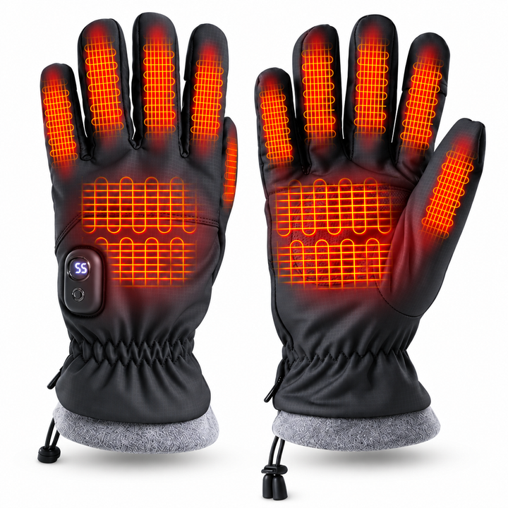 RideWarm Flip-Open Heated Gloves